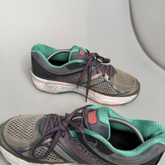 Saucony Guide 10 Everun Women’s Size US 8 UK 6, EU 39 Teal & Gray Running Shoes - Picture 14 of 16